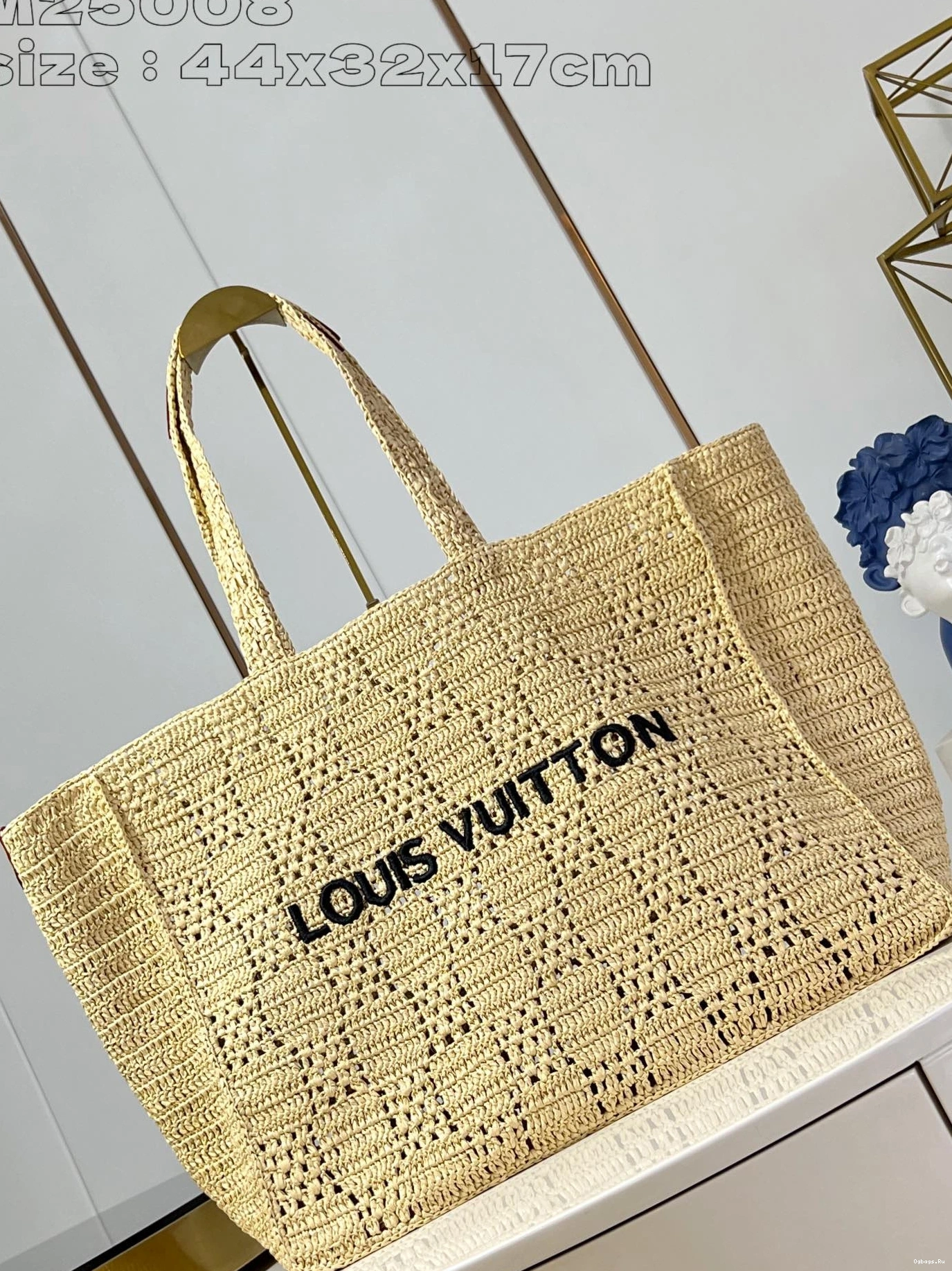 VUITTON Summer Tote MM-44*32*17CM LOUIS Shopper 0403